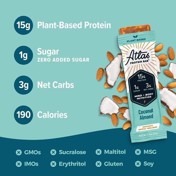 Atlas Protein Bar Coconut Almond