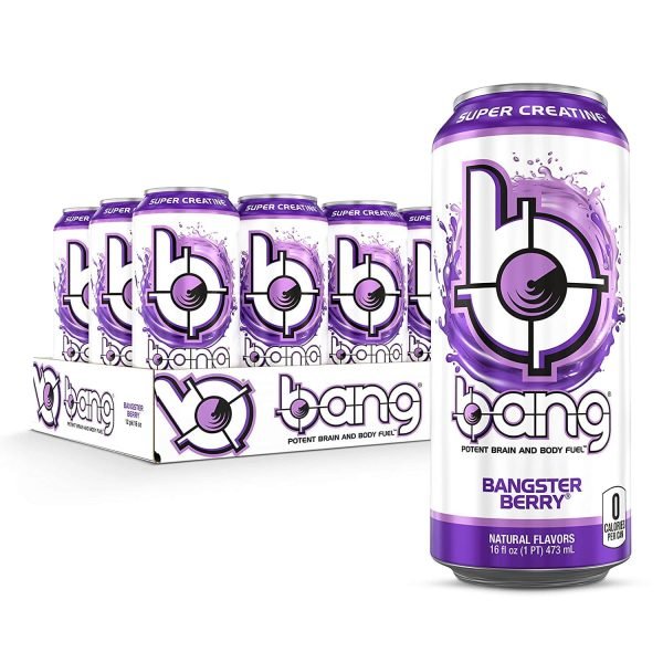 Bang Energy Drink Bangster Berry Flavor