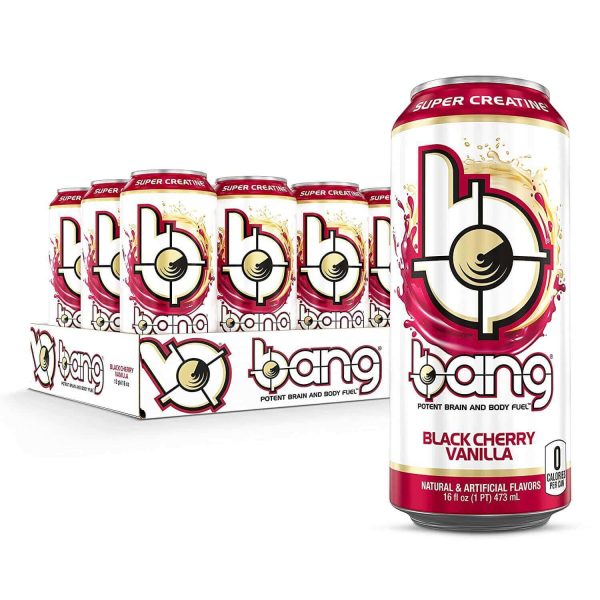 Bang Energy Drink Black Cherry Vanilla Flavor