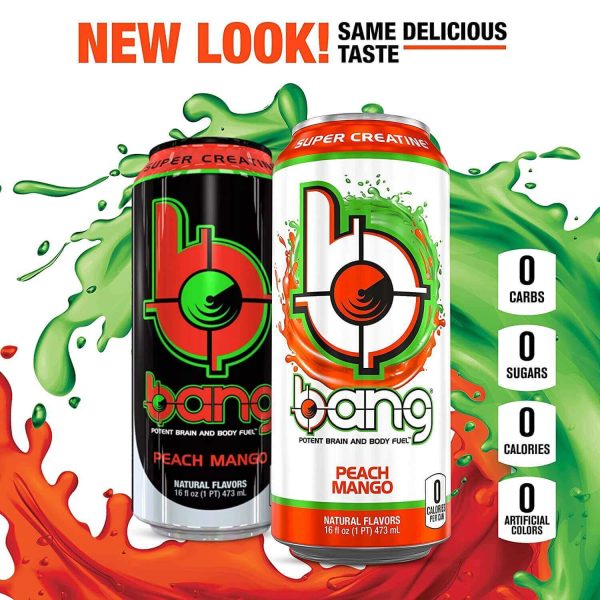 Bang Peach Mango Energy Drink