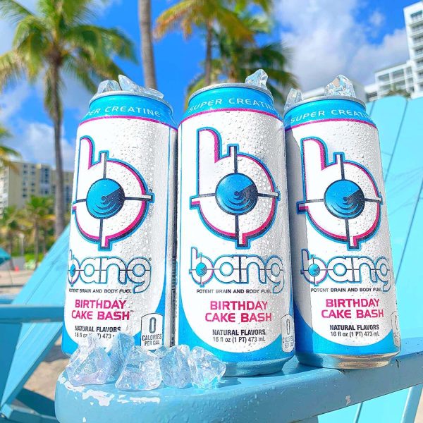 Bang Energy Drink Birthday Cake Flavor