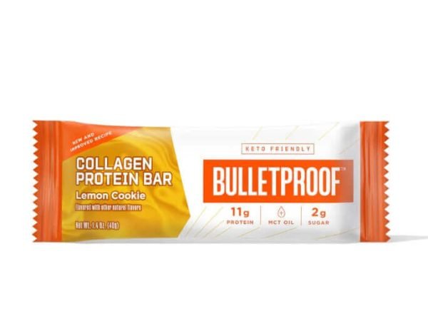 Bulletproof Protein Bar Lemon Cookie