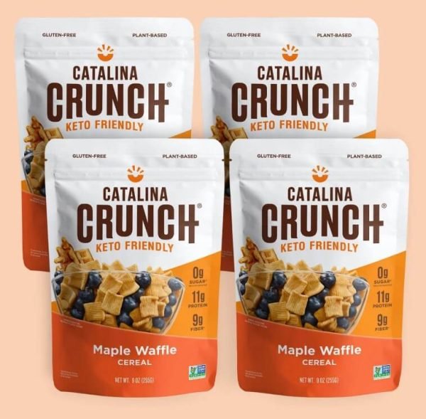 Catalina Crunch Maple Waffle Healthy Cereal