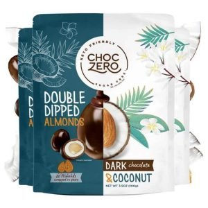 ChocZero Low Carb Chocolate Almonds with Coconut