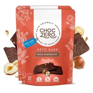 ChocZero Low Carb Hazelnut Bark - Milk Chocolate