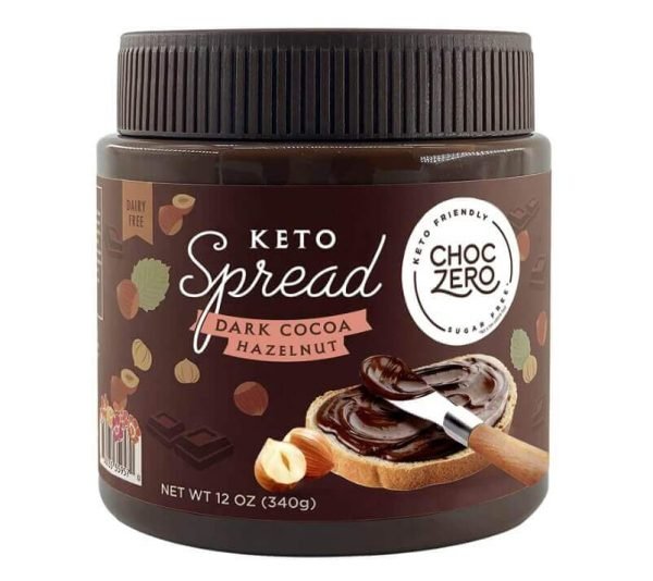 ChocZero Keto Hazelnut Spread - Hazelnut Dark Cocoa