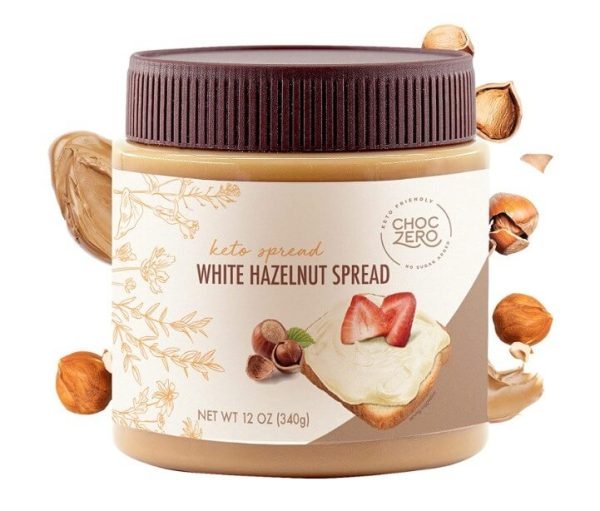 ChocZero Keto Hazelnut Spread - White Chocolate