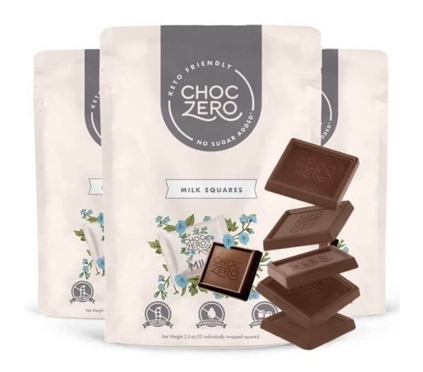 ChocZero Keto Milk Chocolate Squares