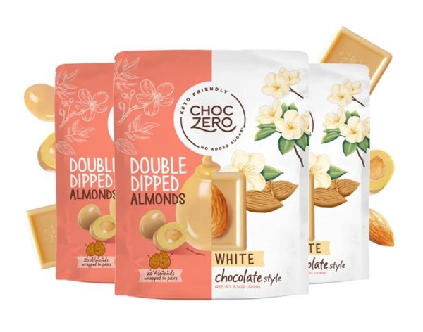 ChocZero Keto White Chocolate Almonds