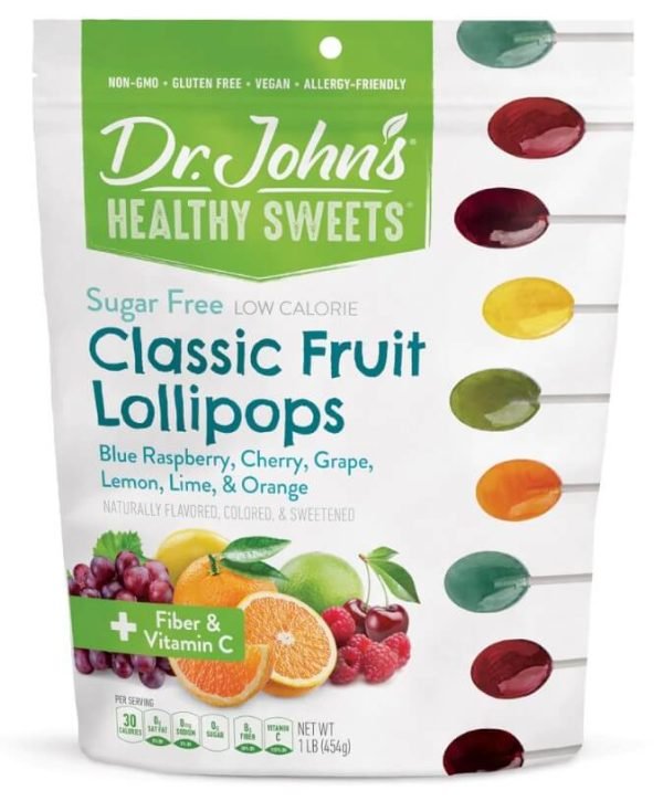 Dr Johns Classic Keto Lollipops - Classic Fruit