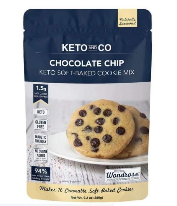 Keto and Co Chocolate Chip Cookie