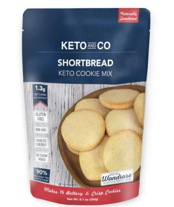 Keto and Co Shortbread Cookies