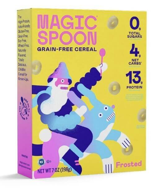 Magic Spoon Keto Cereal - Frosted