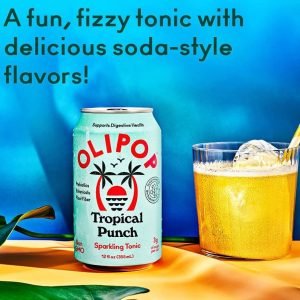 Olipop Tropical Punch Soda