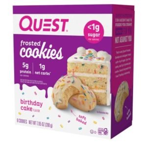 Quest Frosted Cookies - Birthday Cake