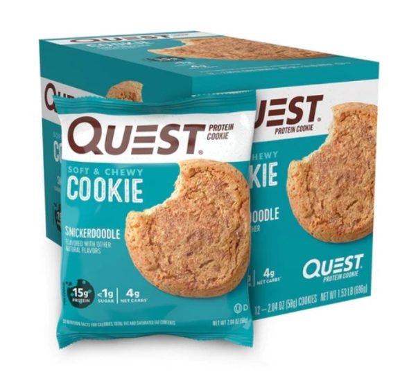 Quest Snickerdoodle Cookies