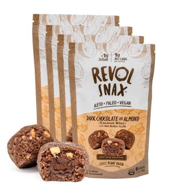 Revol Chocolate Almond Crunch Cookie Bites
