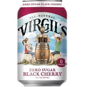 Virgil's Black Cherry Keto Friendly Soda