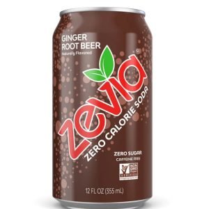 Zevia Keto Friendly Soda Ginger Root Beer