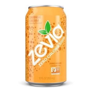 Zevia Soda - Orange Cream